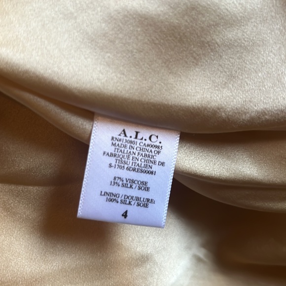 Crushed Velvet A.L.C Midi Dress 🍾 - Picture 8 of 8